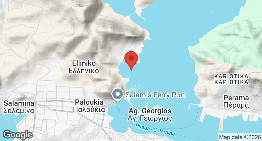 Map of Salamis Naval Base