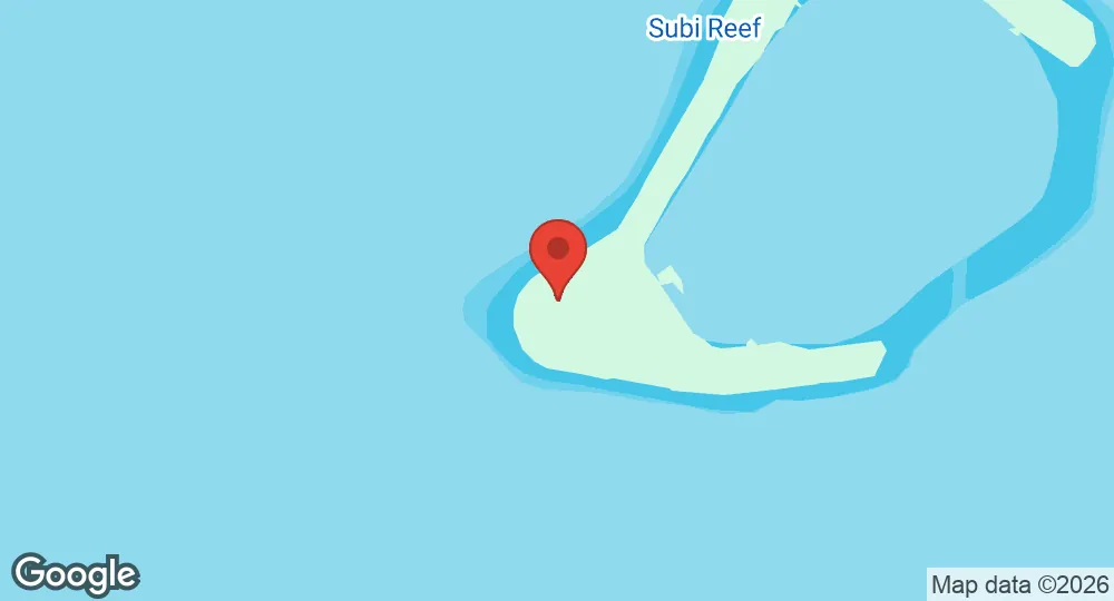 Map of Subi Reef