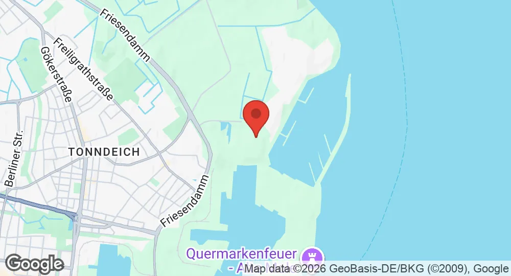 Map of Wilhelmshaven Naval Base