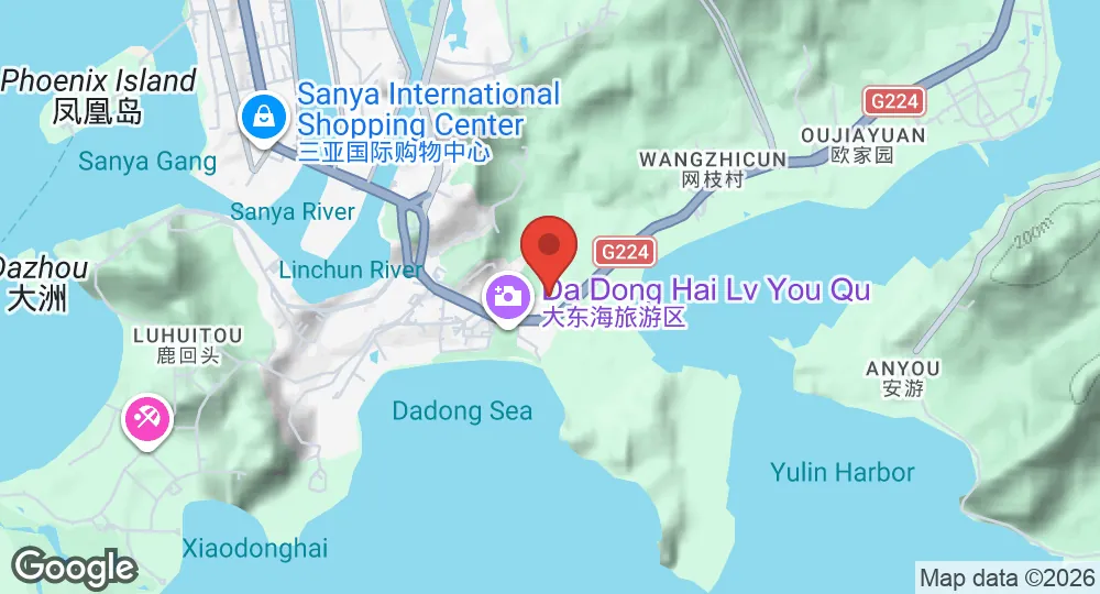 Map of Yulin Naval Base