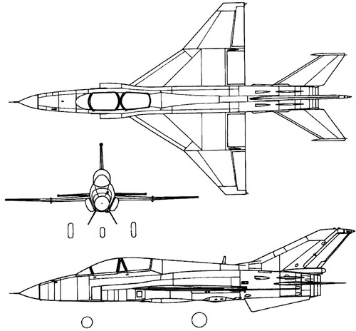 3-view profile of JL-9