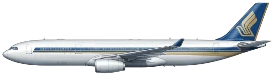 Airbus A330 profile drawing