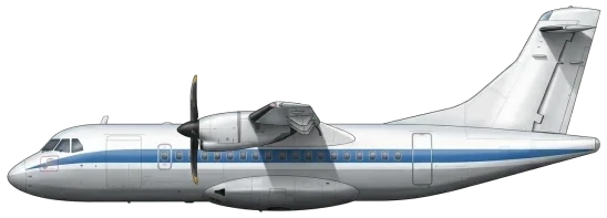 ATR-42 profile drawing