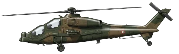 A129 Mangusta profile drawing