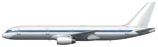 Boeing 757 profile drawing