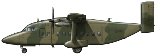 C-23 Sherpa profile drawing