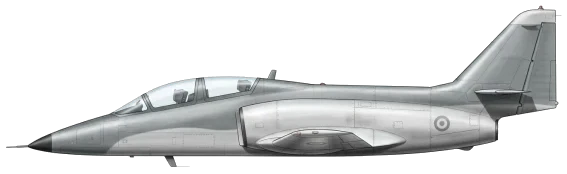 C-101 Aviojet profile drawing