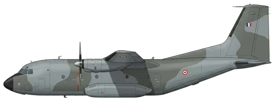 C-160 Transall profile drawing