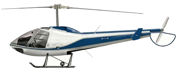 Enstrom F-28 profile drawing
