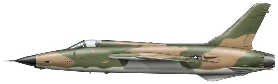 F-105 Thunderchief profile drawing