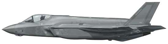 F-35 Lightning II profile drawing