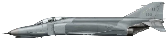 F-4 Phantom II profile drawing