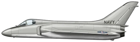 F4D Skyray profile drawing