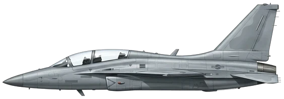 FA-50 Fighting Eagle profile drawing