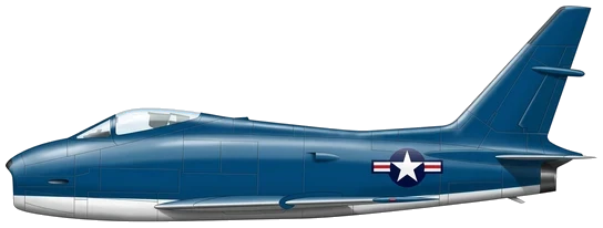 FJ-4 Fury profile drawing