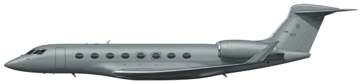 Gulfstream G650 profile drawing