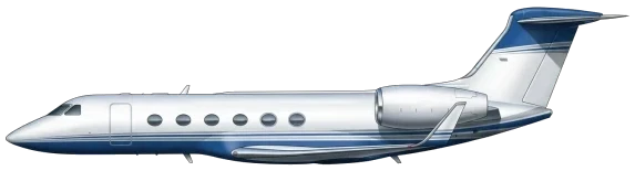 Gulfstream V profile drawing