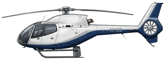 H120 / EC120 Colibri profile drawing