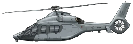 H160M Guépard profile drawing
