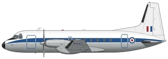 HS 748 profile drawing