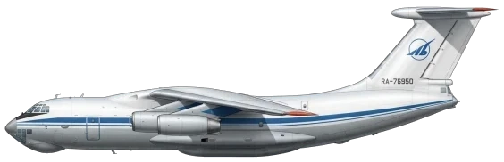 Il-76 Candid profile drawing