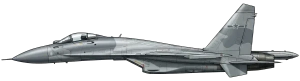 J-15 Flying Shark profile drawing