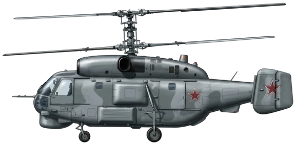 Ka-29 Helix-B profile drawing