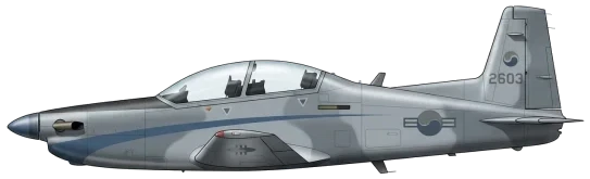 KT-1 Woongbi profile drawing