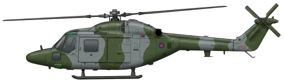 Westland Lynx profile drawing