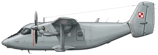M28 Skytruck profile drawing