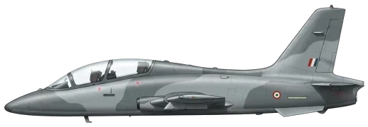 MB-339 profile drawing