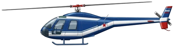 Mi-34 Hermit profile drawing