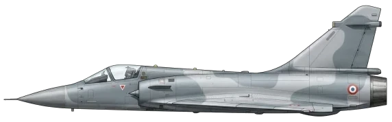 Mirage 2000 profile drawing
