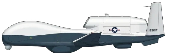 MQ-4 Triton profile drawing