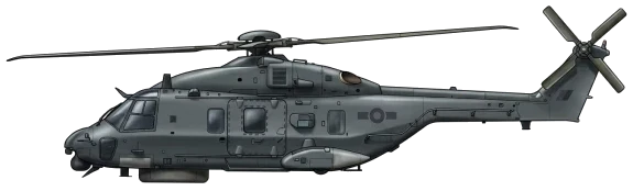 NH90 / Caiman profile drawing