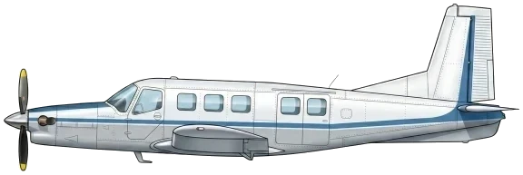 Pacific Aerospace P750 profile drawing