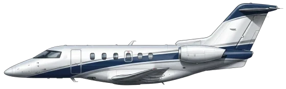 Pilatus PC-24 military training aircraft side profile drawing