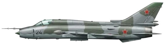 Su-17 Fitter profile drawing