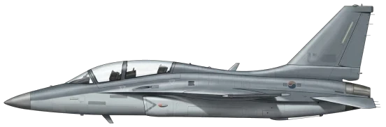 T-50 Golden Eagle profile drawing