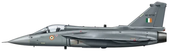 Tejas profile drawing