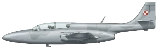 TS-11 Iskra profile drawing