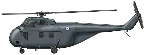 Westland Whirlwind profile drawing