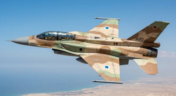 Lockheed Martin F-16I Sufa combat aircraft in flight