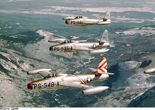 Picture of F-84 Thunderjet