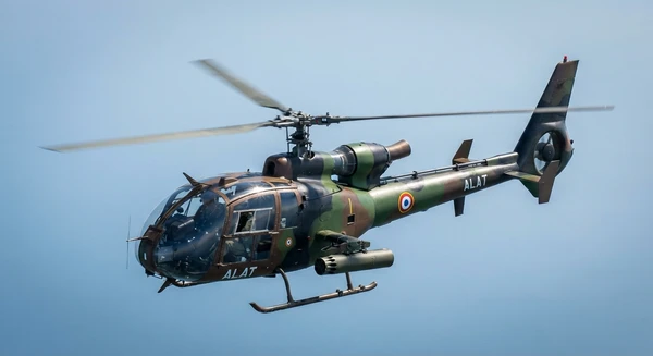 SA340 Gazelle Helicopter photo