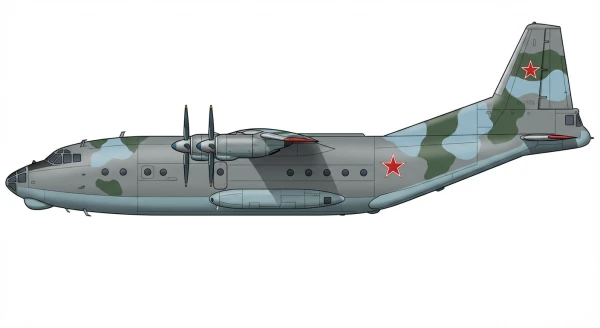 Profile of An-12 Cub