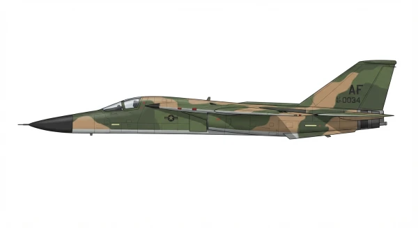 Profile of F-111 Aardvark