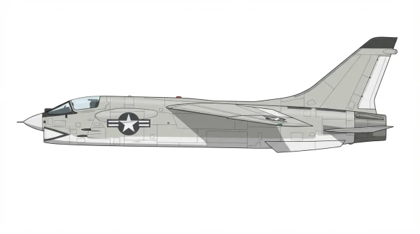 Profile of F-8 Crusader