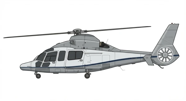 Profile of H155 / EC155 Dauphin 2