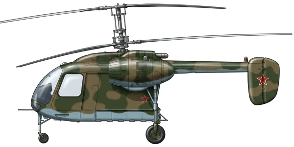 Kamov Ka-26 profile drawing